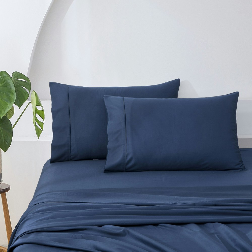 Essn 500TC Cotton Sateen Pillowcase Twin Pack