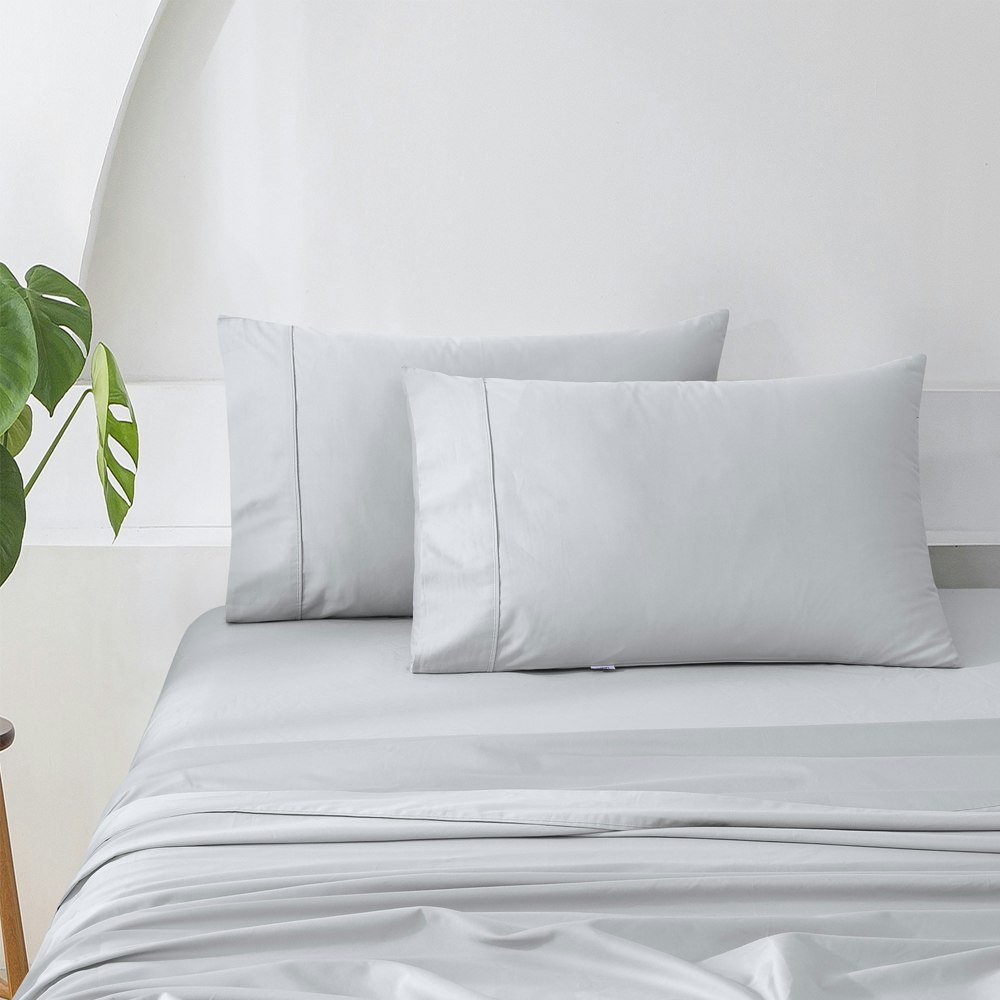 Essn 500TC Cotton Sateen Pillowcase Twin Pack
