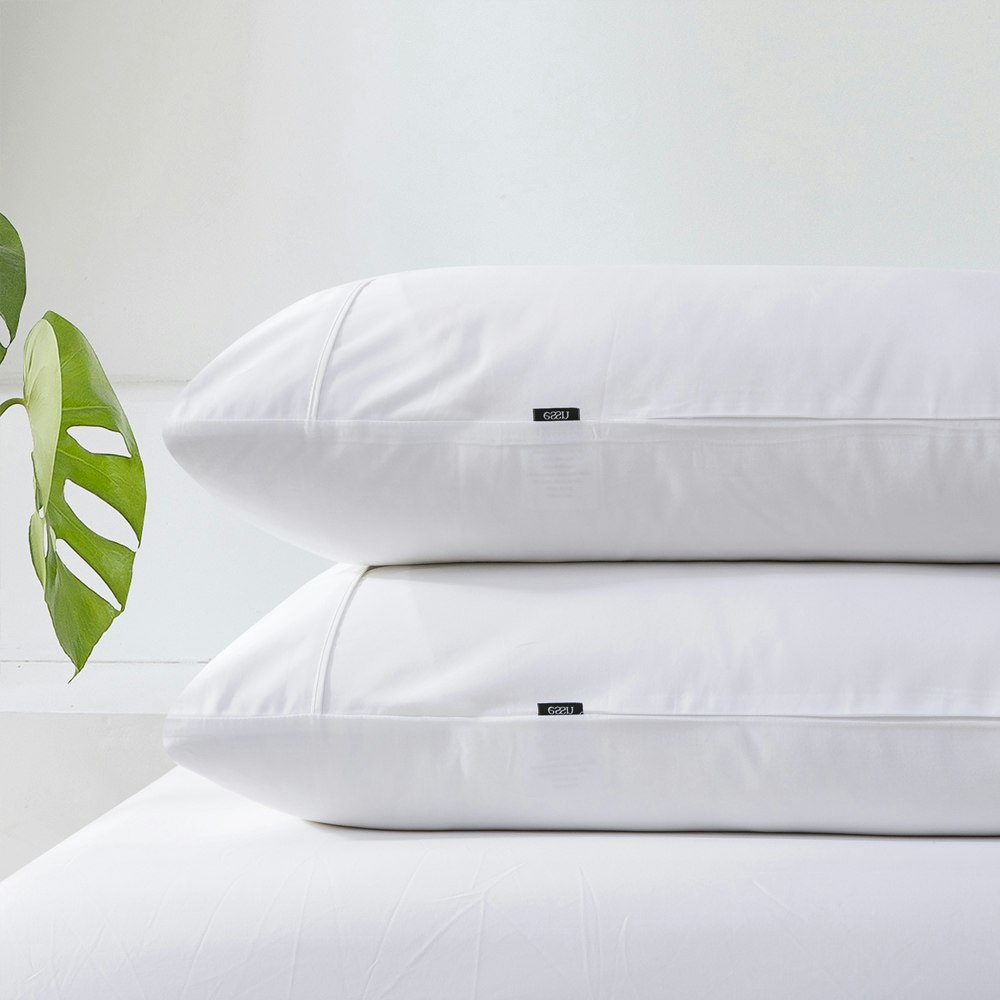 Essn 500TC Cotton Sateen Pillowcase Twin Pack