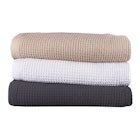 Logan and Mason Cotton Waffle Blanket