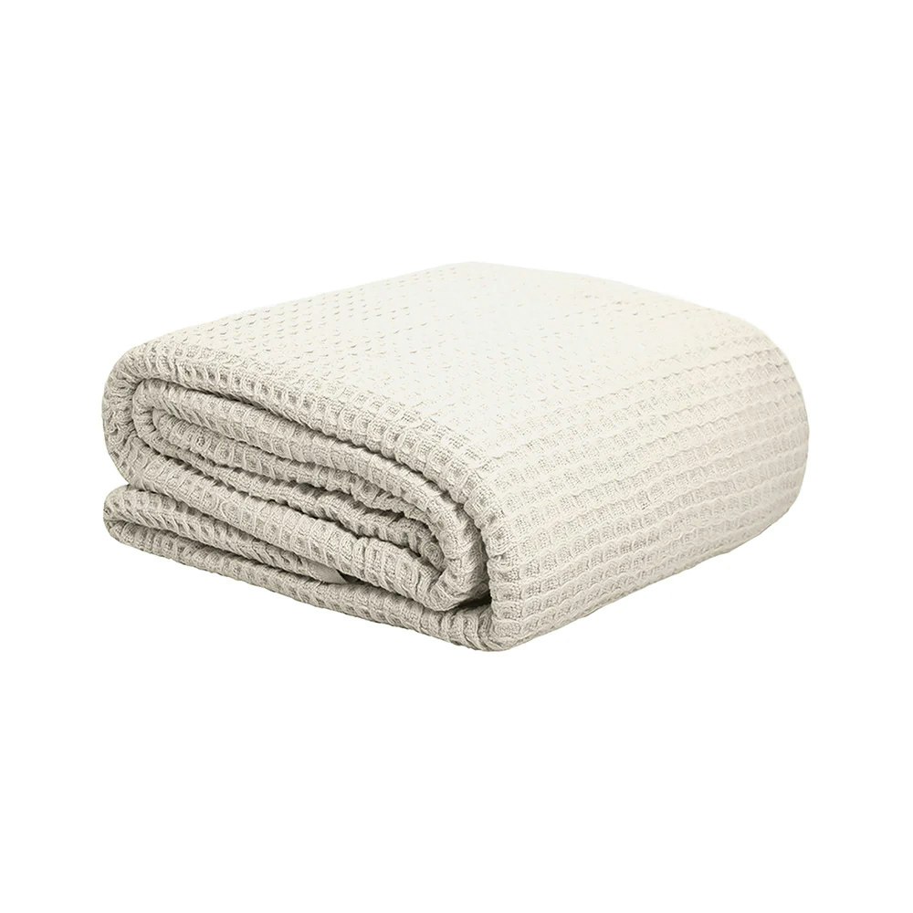 Bambury Cotton Waffle Weave Blanket
