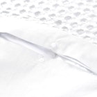 Dreamaker Cotton Waffle Quilt Cover Set White