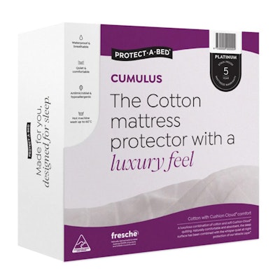 Protect-A-Bed Cumulus Fitted Waterproof Mattress Protector
