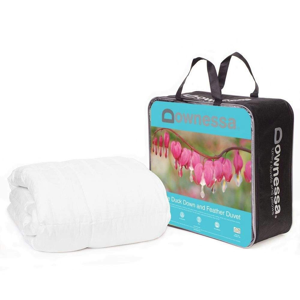 Downessa 50% White Duck Down and Feather Quilt Duvet main product photo