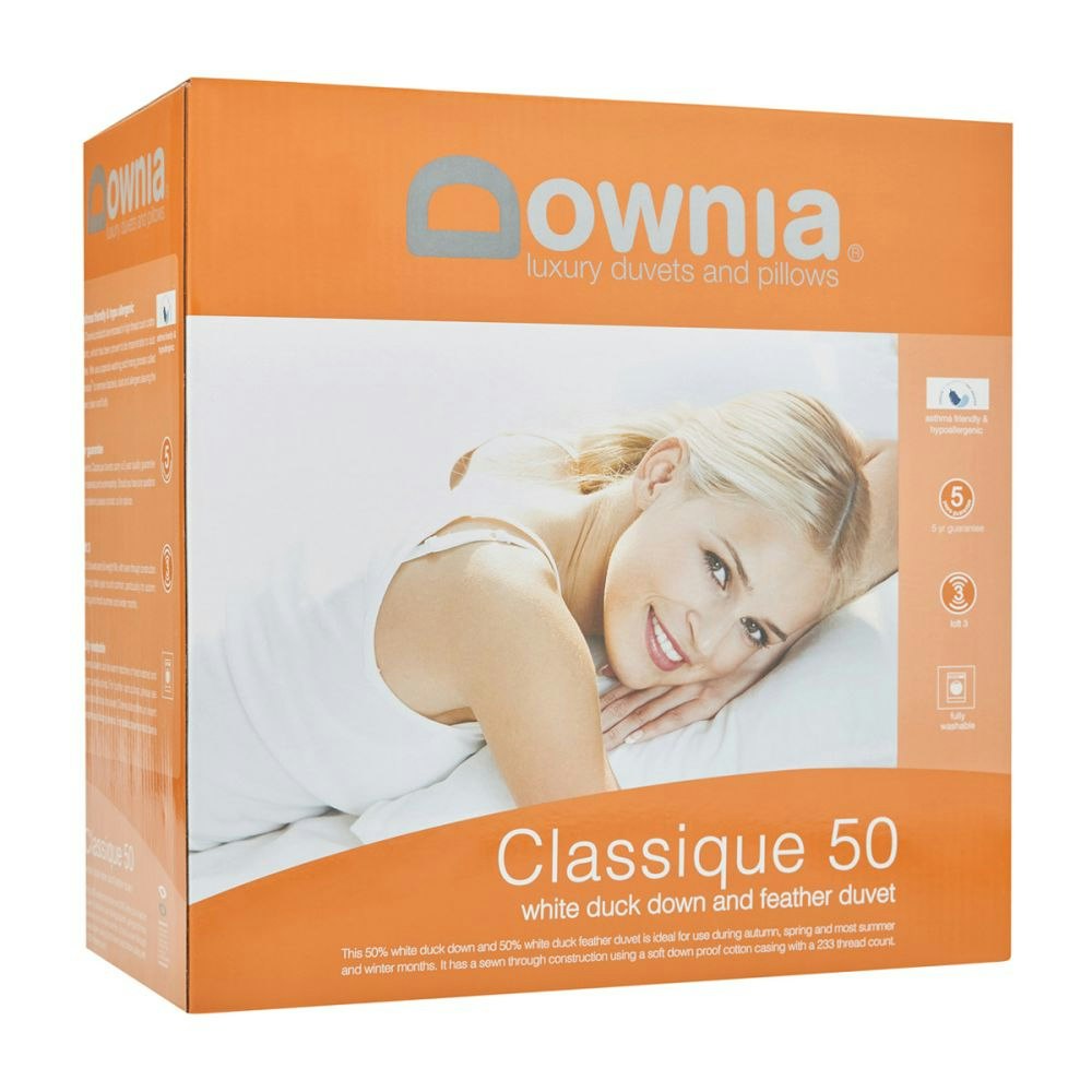 Downia Classique 50% White Duck Down and Feather Quilt main product photo