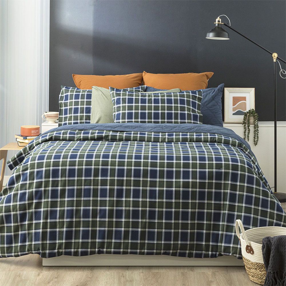 flannelette double duvet set