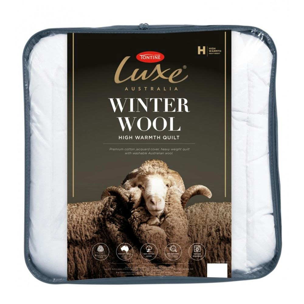 Tontine Luxe Australian Washable Winter Wool Quilt main product photo