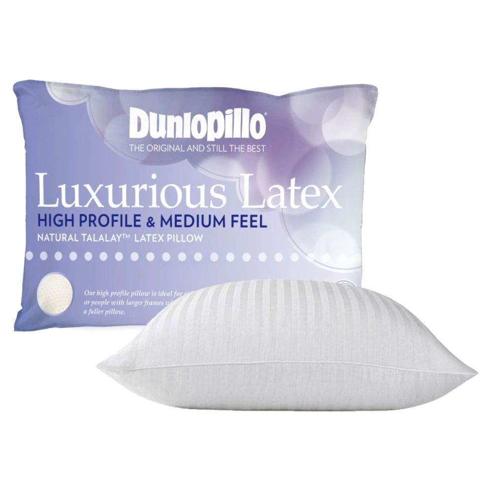 Dunlopillo Luxurious Latex Pillow High 