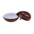 Dark Wood Grain Open