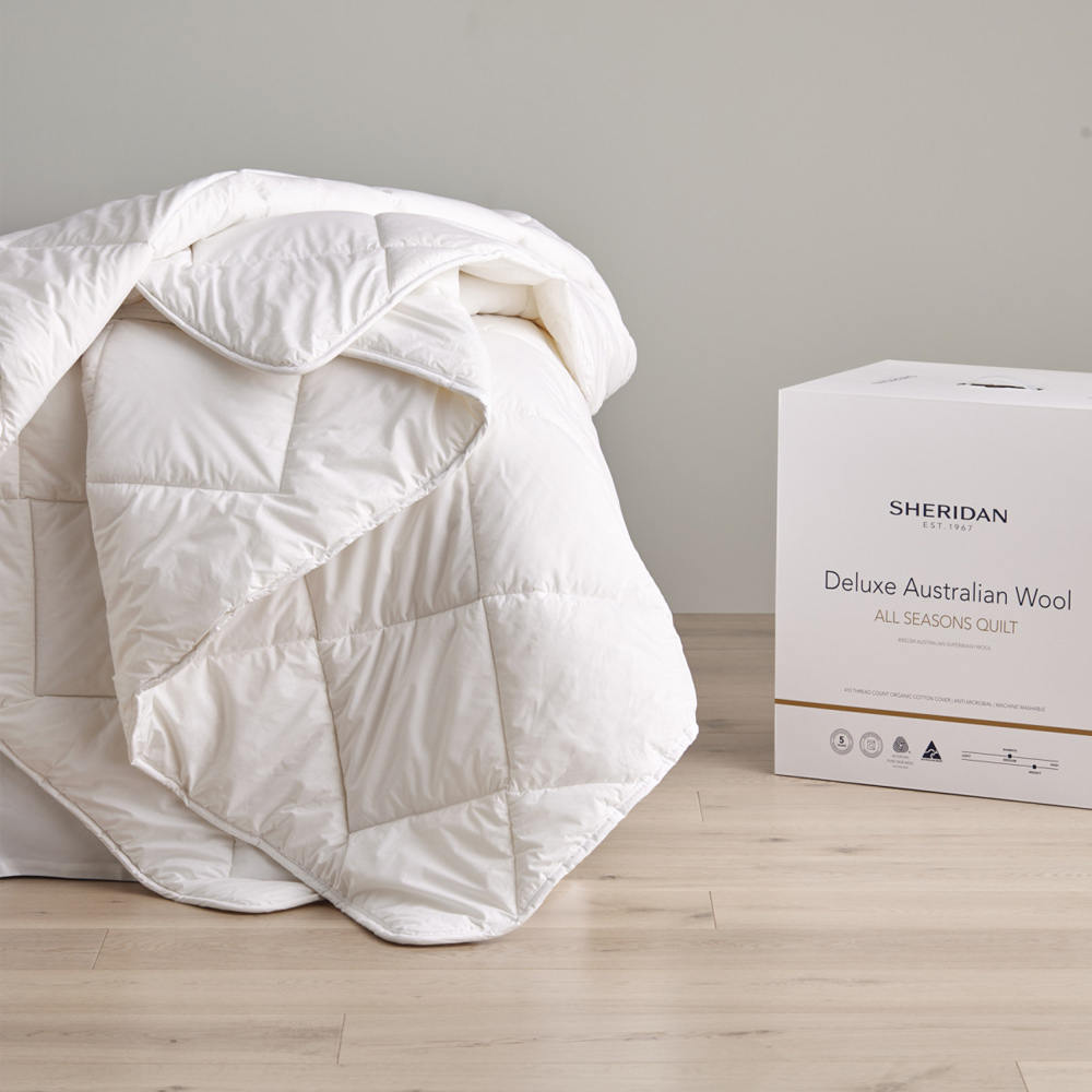 Sheridan Deluxe All Seasons Wool Quilt 400 gsm