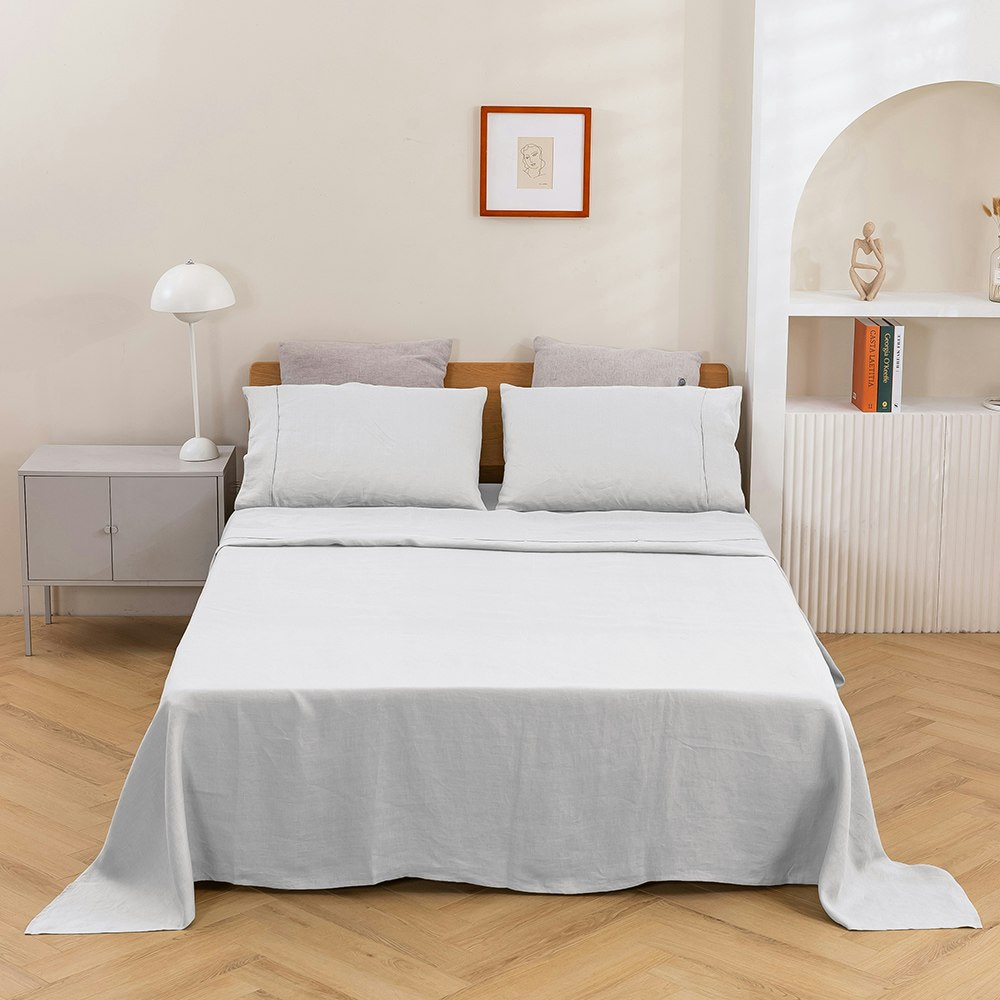 Natural Home Vintaged Hemp Sheet Set