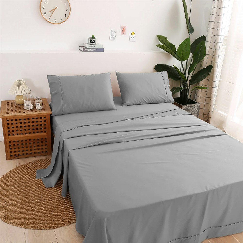 Serene 400TC Bamboo Cotton Blend Sateen Sheet Set