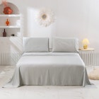 Natural Home 400 Thread Count Bamboo Sheet Set Dove Grey