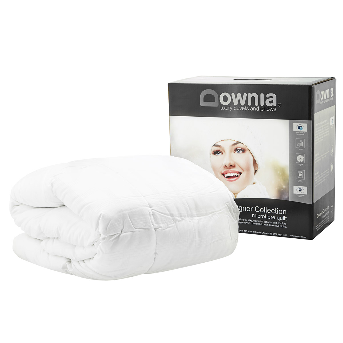 Downia Designer Collection Microfibre Quilt