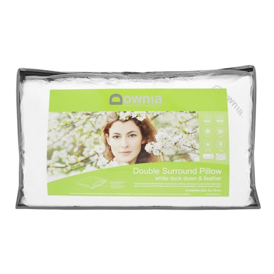 Downia Double Duck Down Surround Standard Pillow