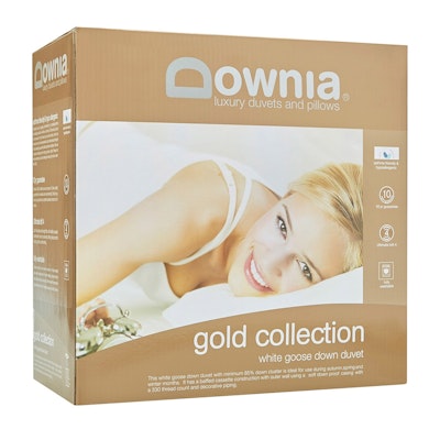 Downia Gold Collection White Goose Down Duvet