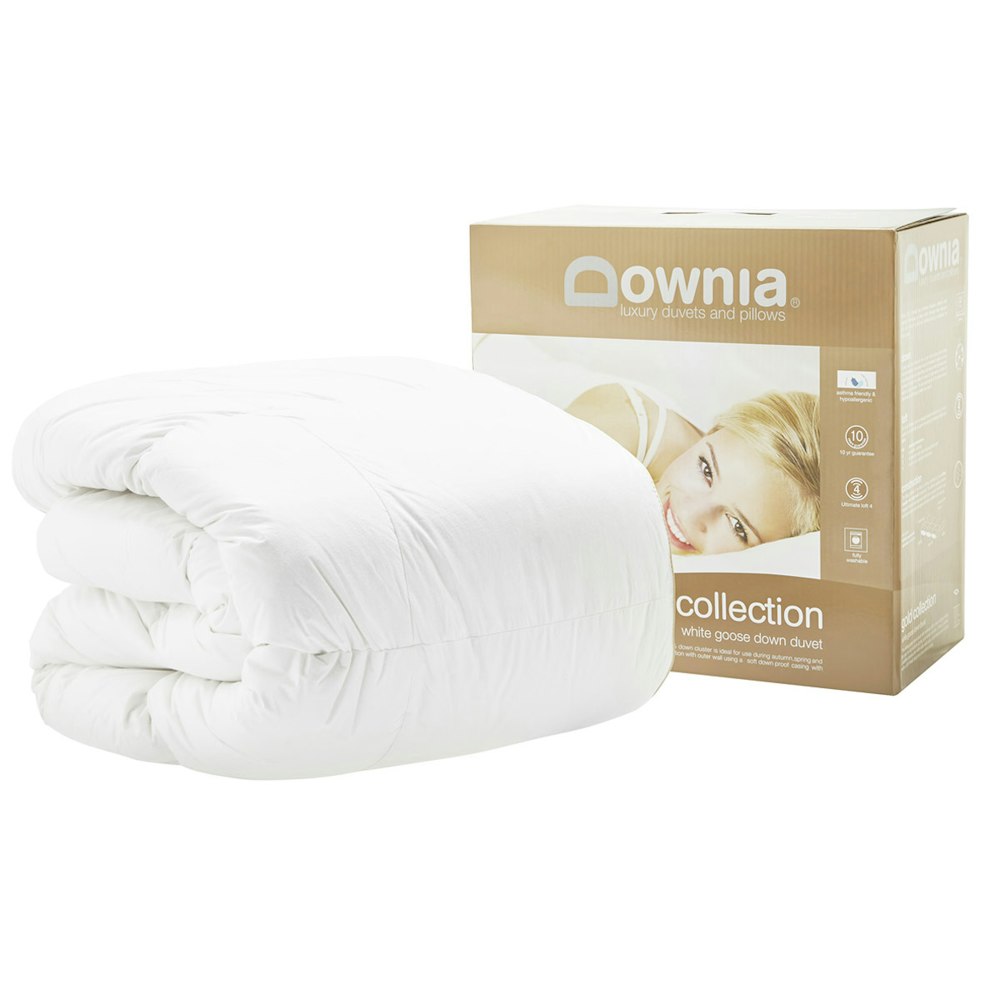 Downia Gold Collection White Goose Down Duvet Side