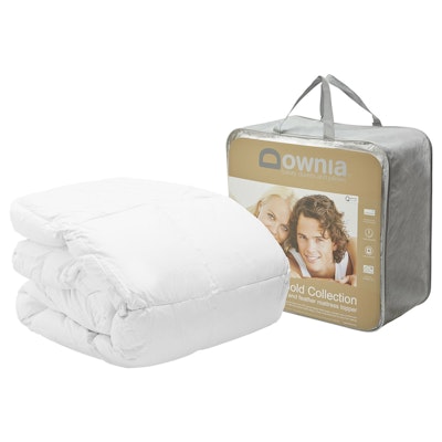 Downia Gold Collection Down and Feather Mattress Topper Side