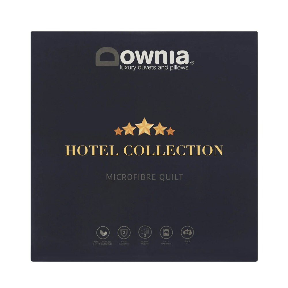 Downia Hotel Collection Microfibre Quilt Packaging