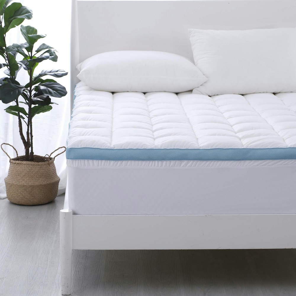 Dreamaker 800GSM Cool Breathe Memory Fibre Mattress Topper