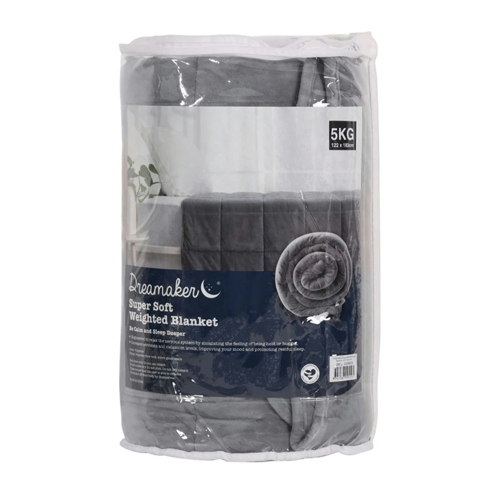 Dreamaker Soft Calming Weighted Blanket Packaging