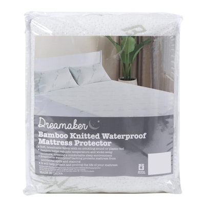 Waterproof Bamboo Knitted Mattress Protector Packaging