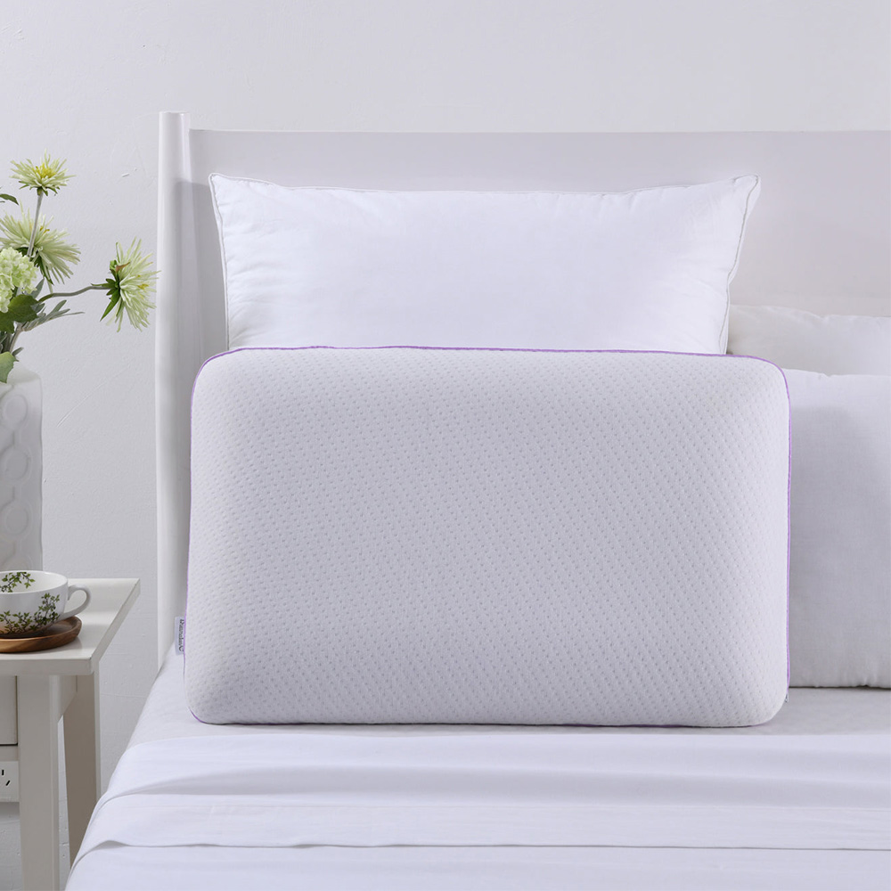 Lavender infused best sale memory foam pillow