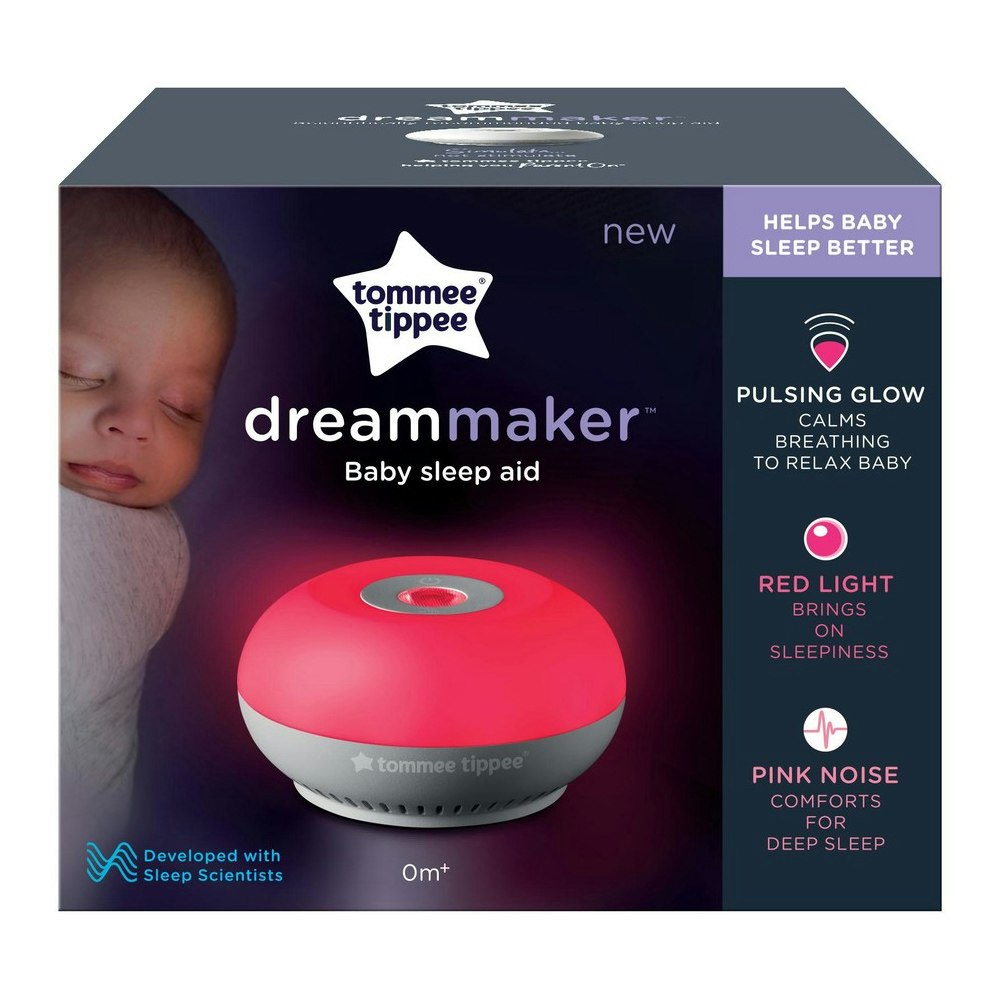Tommee Tippee Dreammaker Baby Night Light and Pink Noise Machine