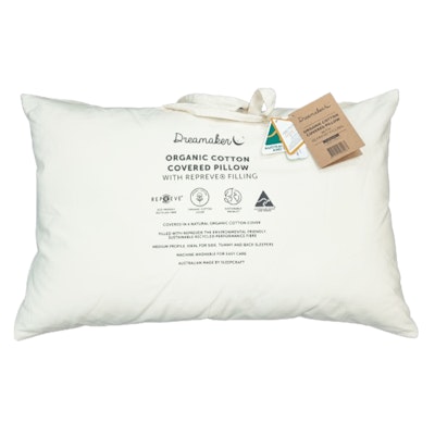 Dreamaker Washable Australian Wool Surround Pillow 3