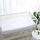 Dreamaker Soft Touch Waterproof Cot Fitted Sheet