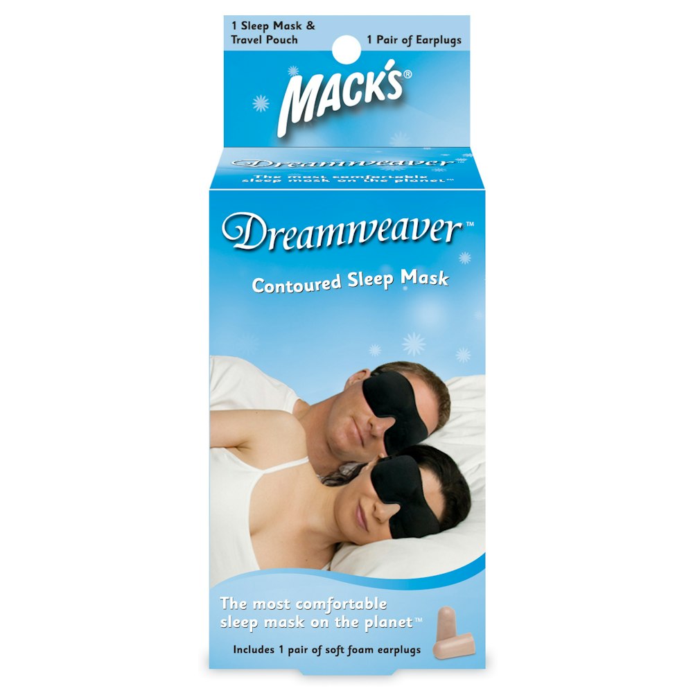 Contoured Dreamweaver Sleep Mask Packaging