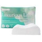 Dunlopillo Luxurious Latex Pillow Contour Dual Profile and Medium Feel Base Image New
