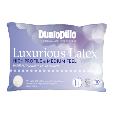 Dunlopillo Luxurious Latex Pillow High Profile and Medium Feel Thumbnail