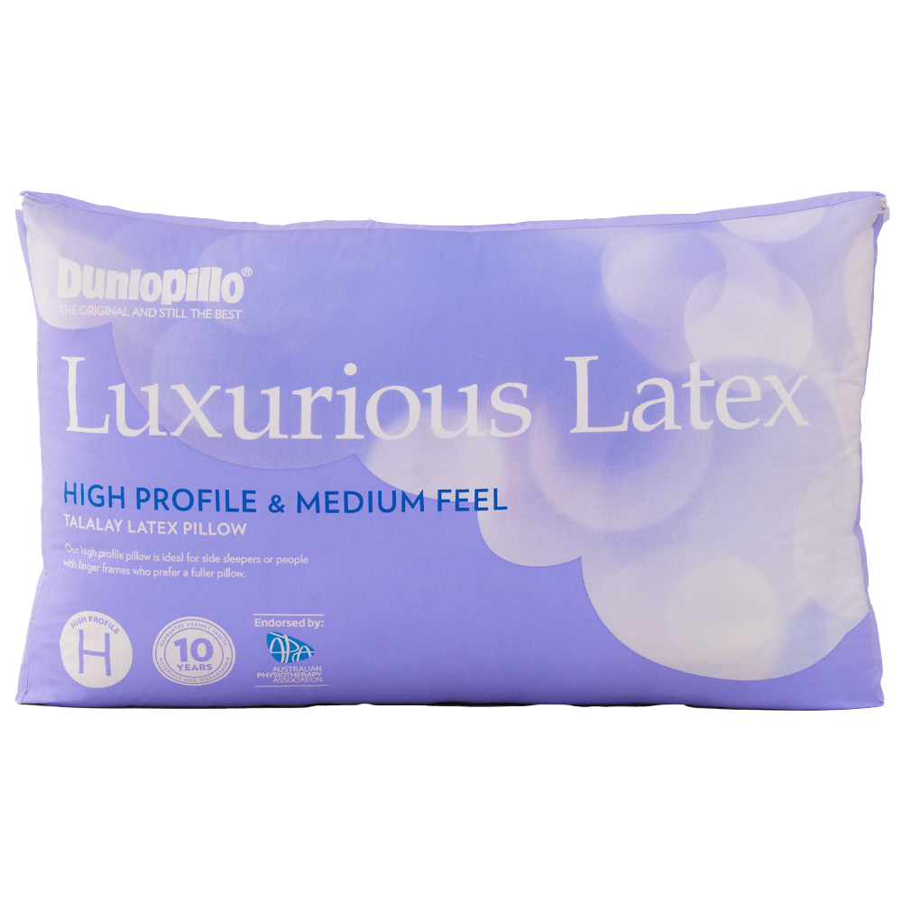 Dunlopillo Luxurious Latex Pillow High Profile and Medium Feel Thumbnail