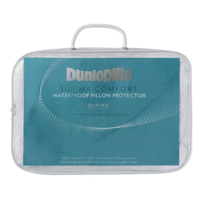 Dunlopillo Supima 100% Quilted Cotton Waterproof Pillow Protector