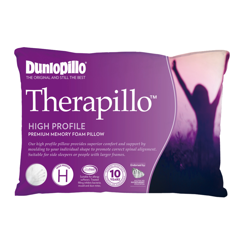 Dunlopillo Luxurious Latex High Profile Pillow