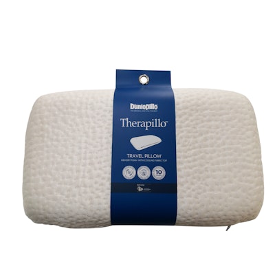 Dunlopillo Therapillo Memory Foam Travel Pillow