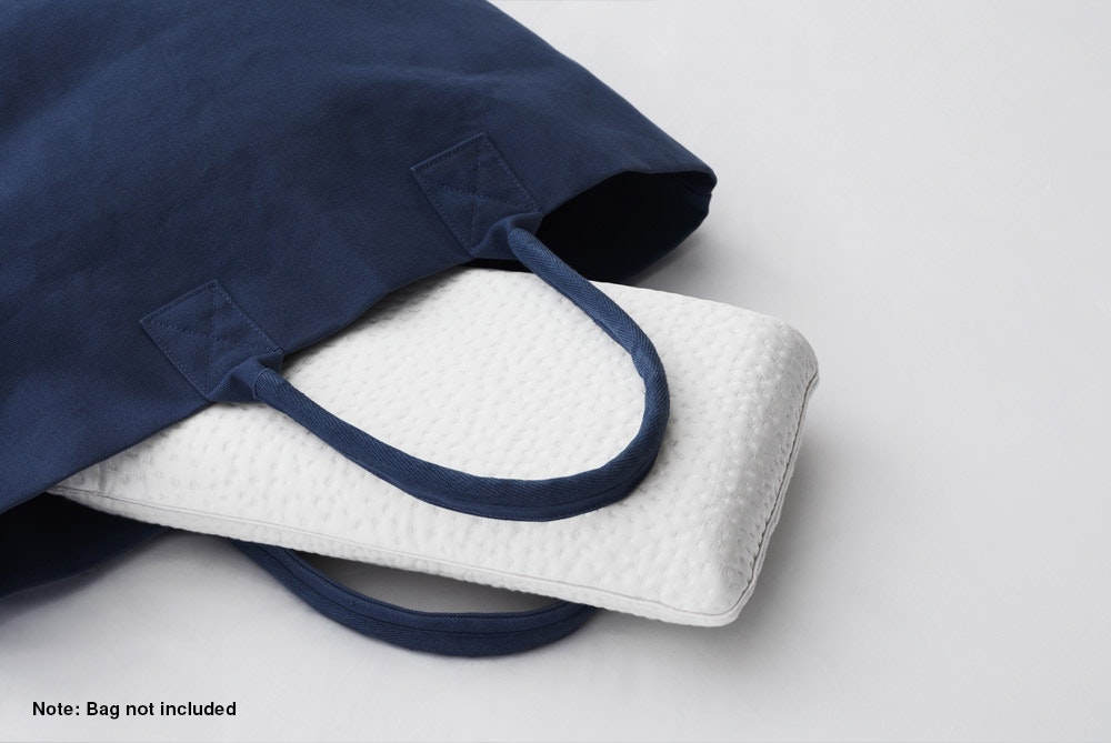 Dunlopillo Therapillo Memory Foam Travel Pillow Lifestyle