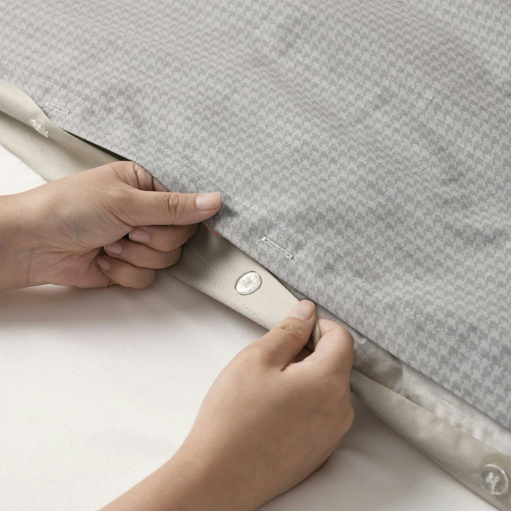 Dreamaker Dylan 100% Cotton Reversible Quilt Cover Set