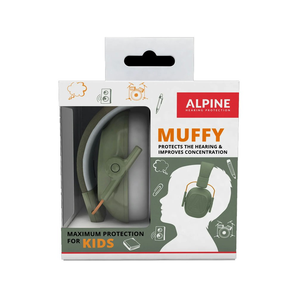 Alpine Muffy Kids Earmuffs Green