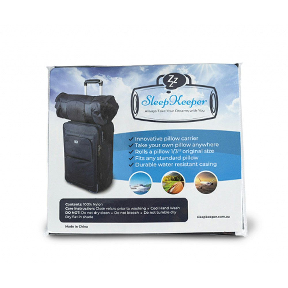 Sleep  Keeper Pillow Compressor Packaging