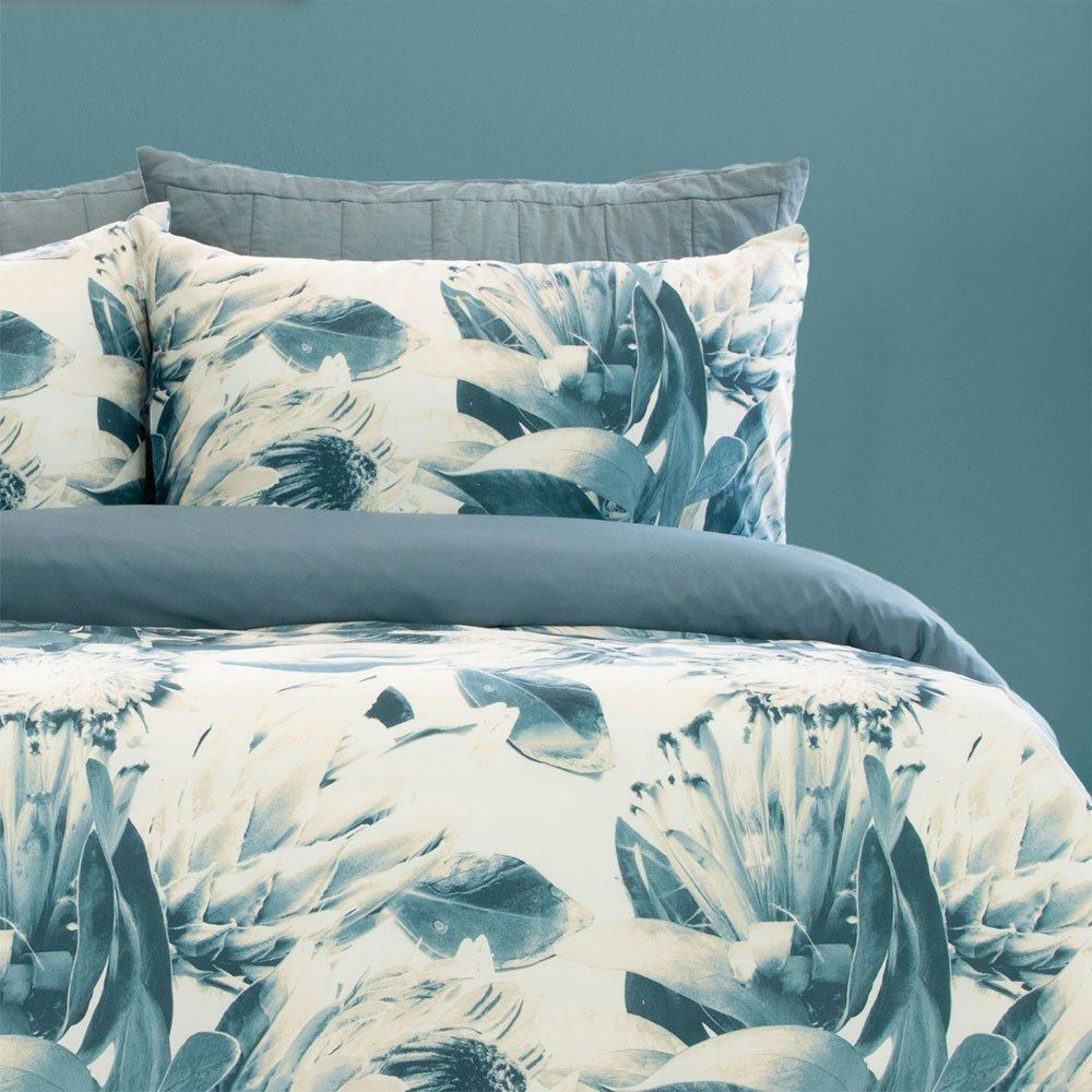 Ardor Boudoir Ebony Printed Microfibre Quilt Cover Set 2