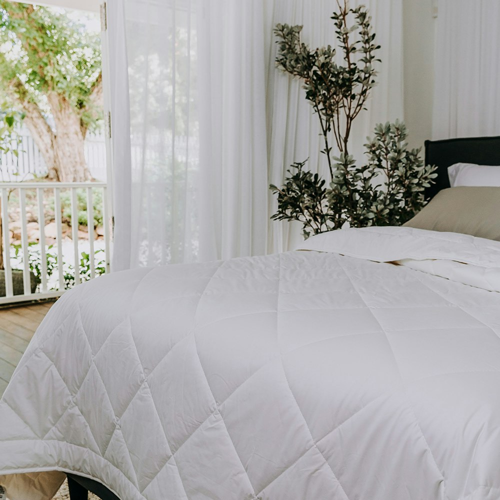 Bambi Australian Made Cool Wool Summer Quilt 200GSM
