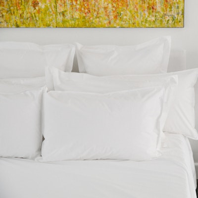 ecoLinen Organic Cotton Pillowcase White