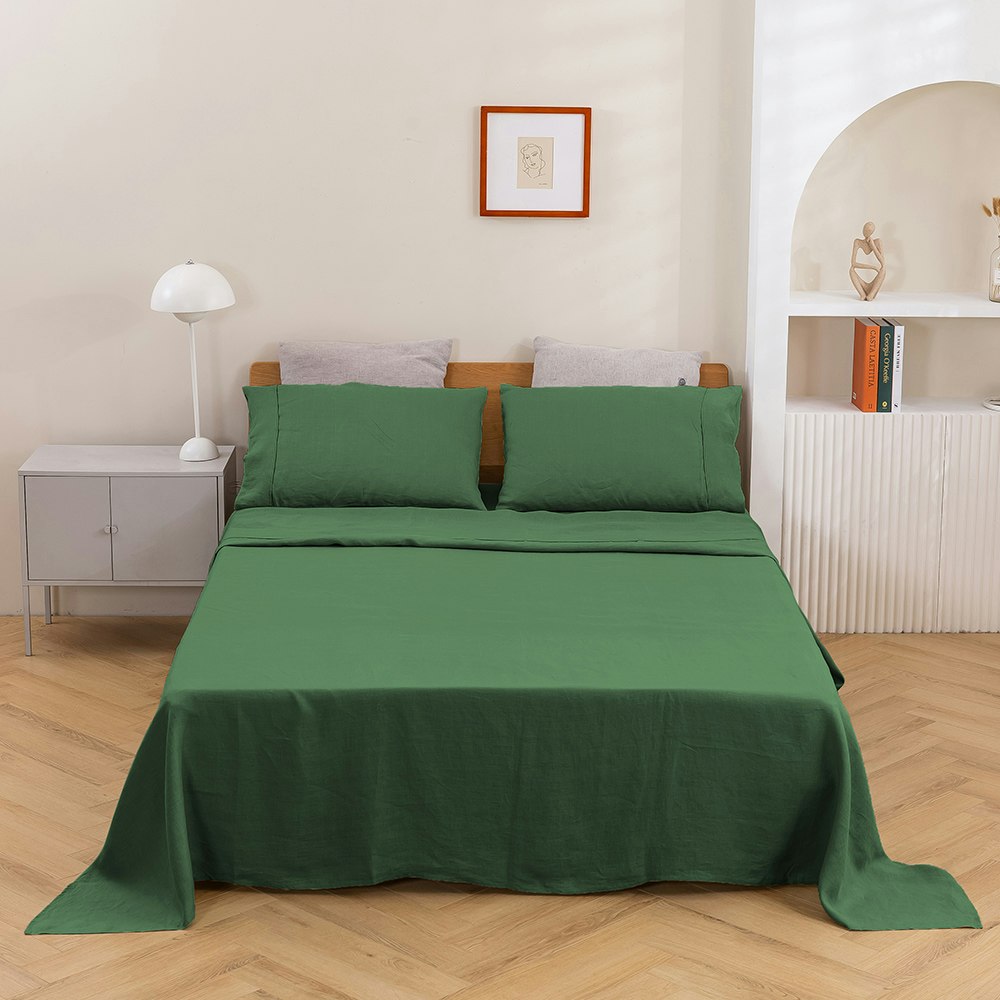 Natural Home Vintaged Hemp Sheet Set