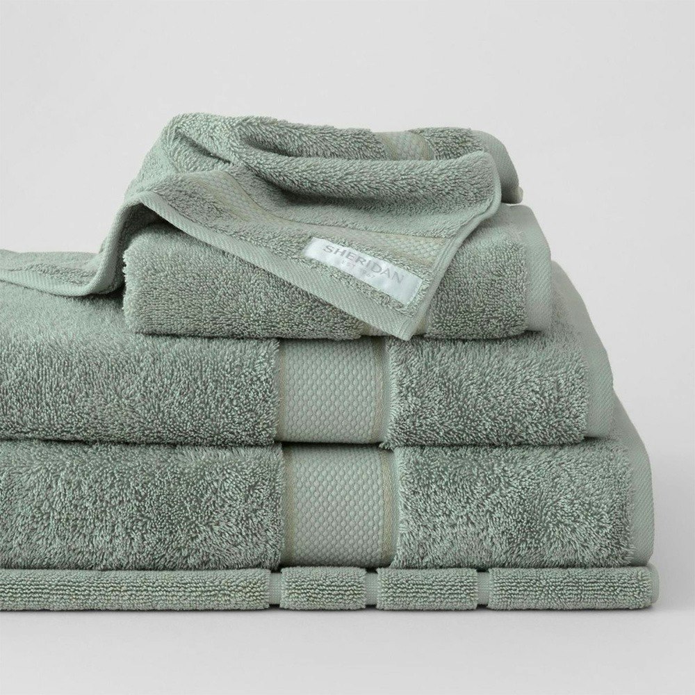 Sheridan Luxury Egyptian Cotton Bath Towel Collection Dew