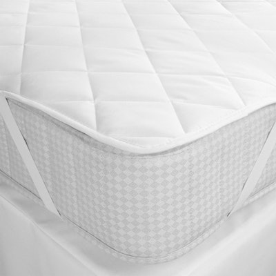 Essentially Home Living Quilted Strapped Mattress Protector