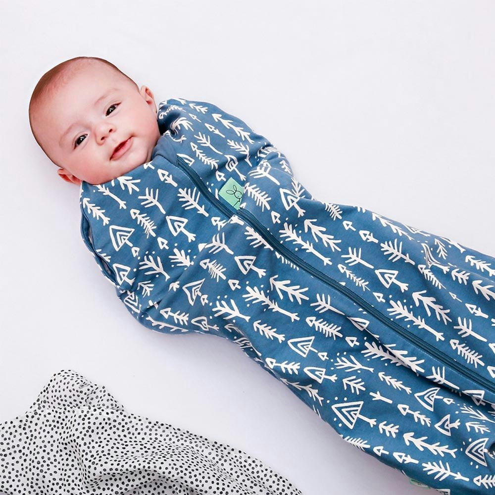 ErgoPouch Cocoon Swaddle and Sleep Bag 0.2 Tog Arrows