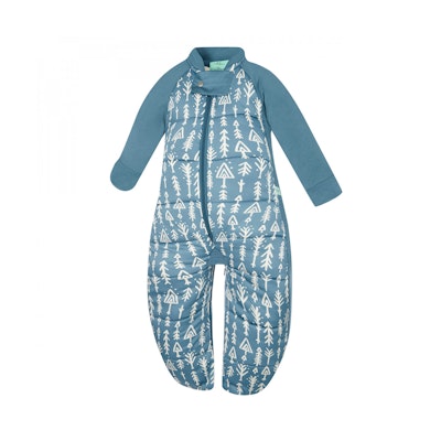 ErgoPouch Organic Cotton Sleep Suit Bag 2.5 Tog Spring Leaves
