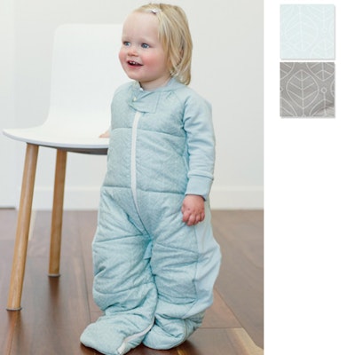 ErgoPouch Winter 2 in 1 Baby Sleeping Bag & Sleepsuit 3.5 Tog Girl Mint